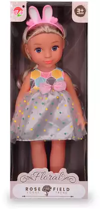Кукла 12233 в нарядном платье с аксессуарами