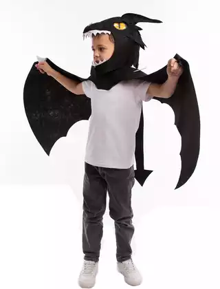 Карнавальный костюм Дракон Сумрак (капюшон, крылья с хвостом, лапки) 2175 к-23 р. 104-134