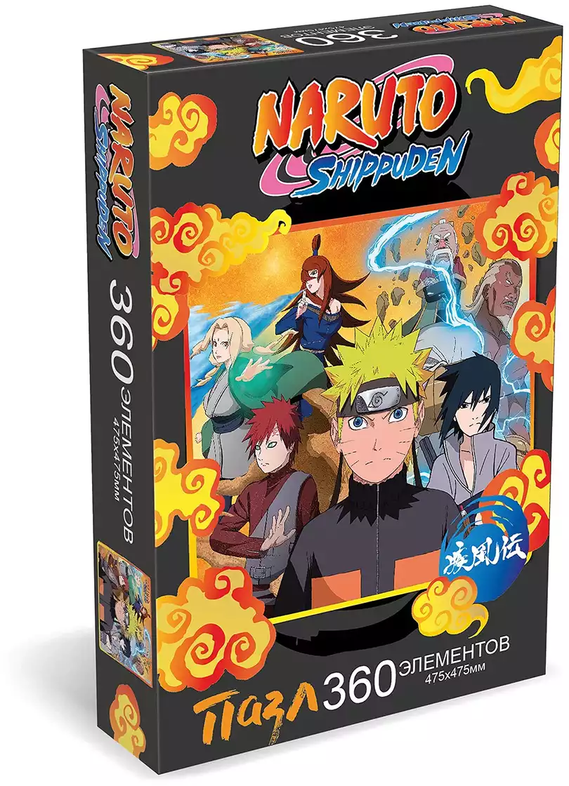 Пазл 360 эл.Наруто и пять каге.07296 Origami
