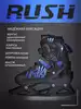 Коньки раздвижные 2 в 1 RUSH ACTION
