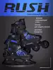 Коньки раздвижные 2 в 1 RUSH ACTION