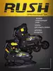 Коньки раздвижные 2 в 1 RUSH ACTION