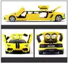 Мод. маш. 1:32 Лимузин Lamborghini 23см свет, звук, инерция Красный WB 6601