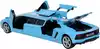 Мод. маш. 1:32 Лимузин Lamborghini 23см свет, звук, инерция Голубой WB 6601