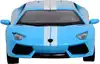 Мод. маш. 1:32 Лимузин Lamborghini 23см свет, звук, инерция Голубой WB 6601