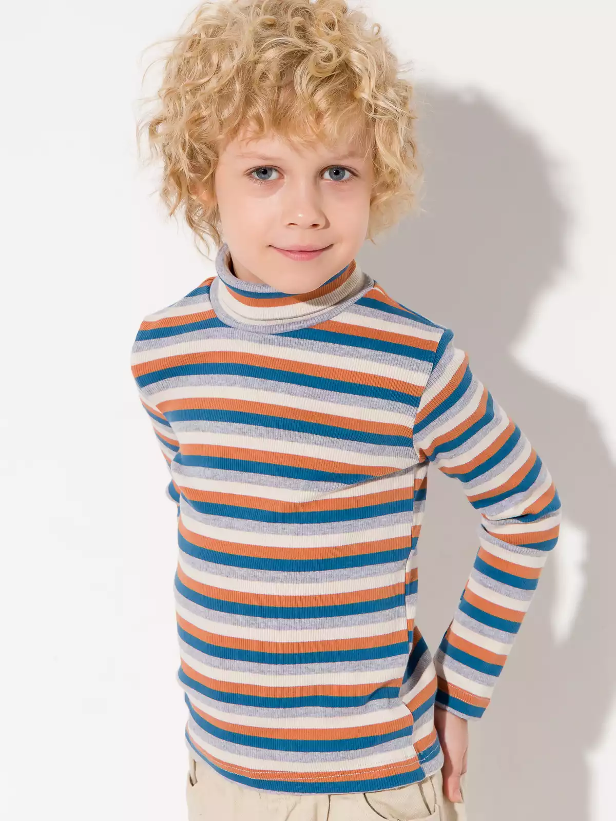 Водолазка в рубчик с начесом Vulpes