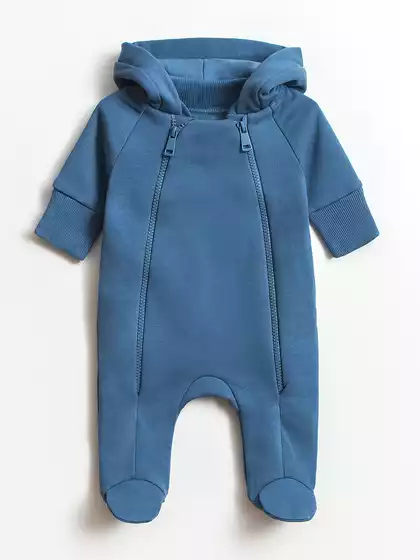 Темно-синие комбинезоны для новорожденных