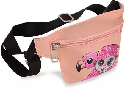 Мягкая сумочка на пояс Котенок 20 см 058-23-560