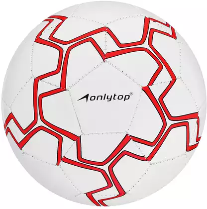 Мяч футбольный 2х-слойный, размер 5, PU машинная сшивка,32 панели,270 г.