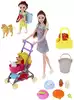 Набор кукол 51815 с коляской и аксессуарами