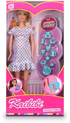 Кукла WG061 беременная с аксессуарами