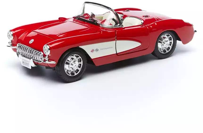 Модель машины 1:24 MAISTO Chevrolet (Chevy) Corvette 1957 (Сборка) 39275