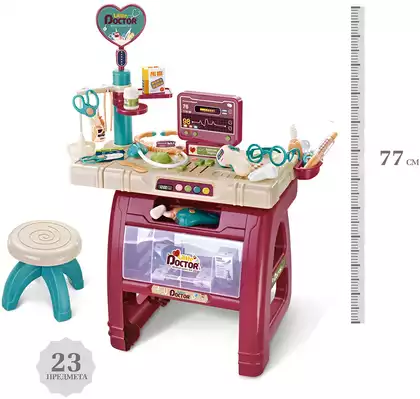 Игровой модуль Доктор 660-86 со стульчиком