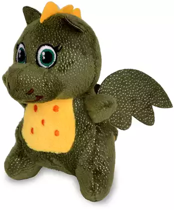 Мягкая игрушка Дракон Драйк зеленый 11 см 4590-3