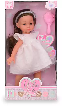 Кукла YL2285L в белом платье