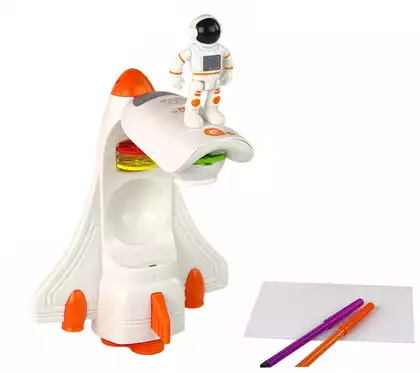 Проектор для рисования Космос карточки, фломастеры 68868