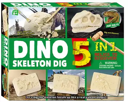 Набор для проведения раскопок Dino 5 в 1 D7273