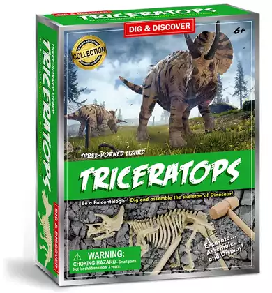 Набор для проведения раскопок Triceratops D7140