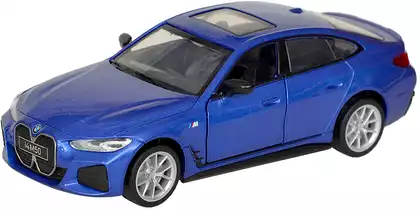 Модель машины 1:34 14см BMW I4 M50 свет, звук, инерция 68901