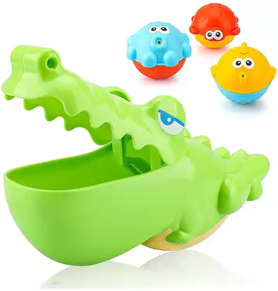 Игровой набор для ванны Голодный крокодил HE0263