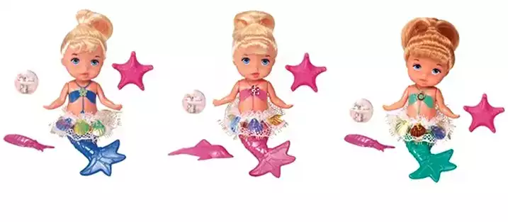 Кукла мини DH2328 Русалочка в ассортименте