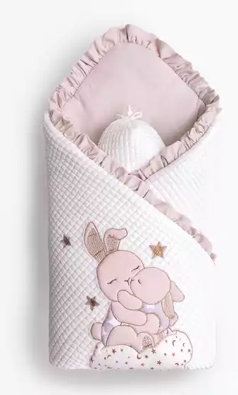 Комплект на выписку ЛяляМода Chic bunny