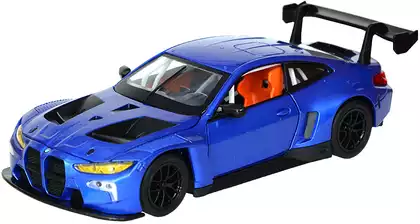 Модель машины 1:24 21см BMW M4 GT3 cвет, звук 68277A