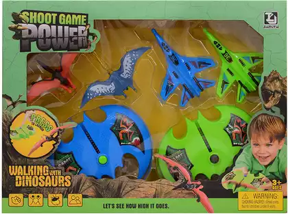 Игровой набор Самолеты и динозавры с пусковым устройством T071B