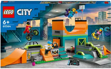 Конструктор Городской скейт-парк 60364 454 дет. LEGO City