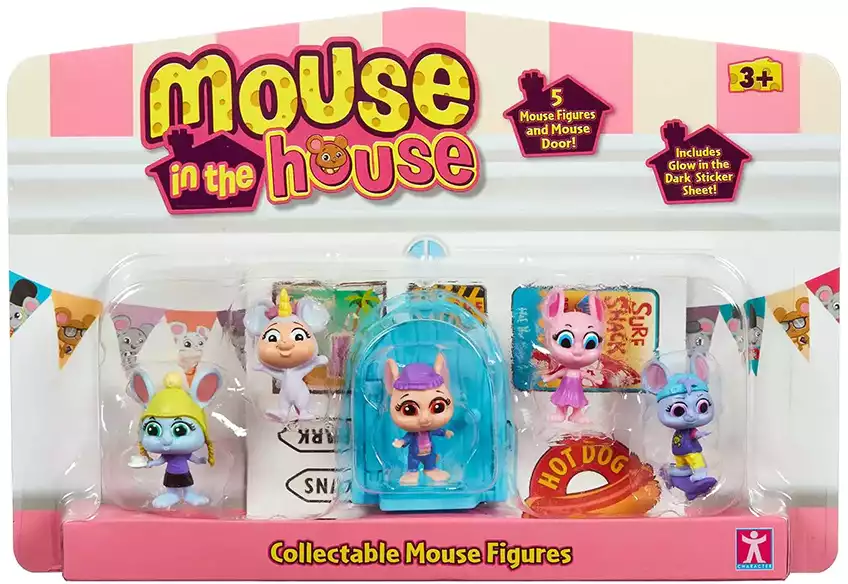 Игровой набор 5 в1 41725 Милли и мышки синий TM Mouse in the House