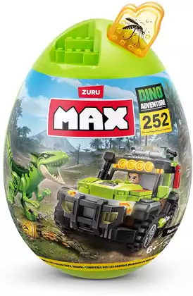 Детская игрушка в виде животного ZURU MAX BUILD MORE 83154 сюрприз в яйце