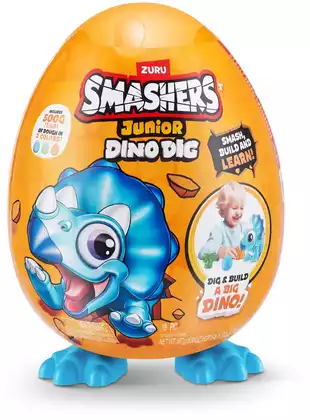 Детская игрушка в виде животного ZURU Smashers Junior Dino 74116 в малом яйце