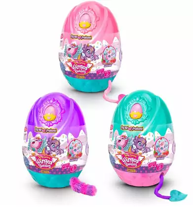 Мягкая игрушка в яйце со световыми эффектами 22 см GD032A1