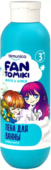 Детская пена для ванны 3+ FANTOMIKI 250 мл