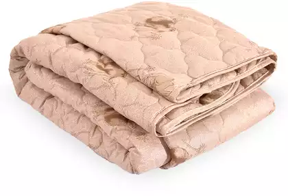 Одеяло верблюжья шерсть иск., 140*205 см.