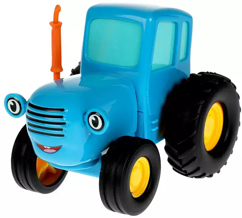 Модель машинки ТРАКТОР инерция BLUTRA-11-BU 11 ТЕХНОПАРК