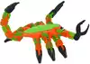 Игрушка-антистресс Klixx Creaturez KX110G Скорпион зеленый