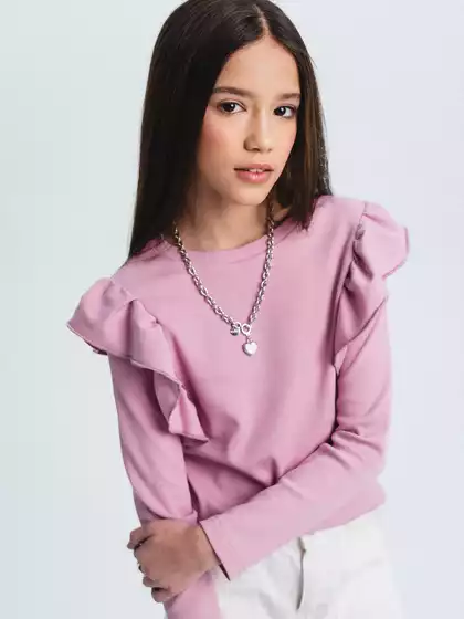 Лонгслив в рубчик Vulpes