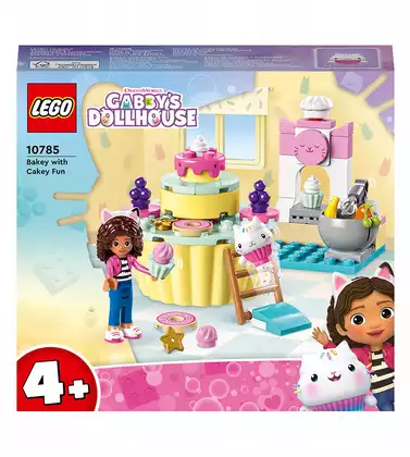Конструктор Веселая выпечка с кексиком 10785 58 дет. LEGO Gabby's Dollhouse