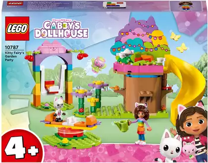 Конструктор Вечеринка в саду фей 10787 130 дет. LEGO Gabby's Dollhouse