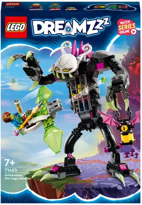 Конструктор Мрачный хранитель - монстр в клетке 71455 274 дет. LEGO Dreamzzz