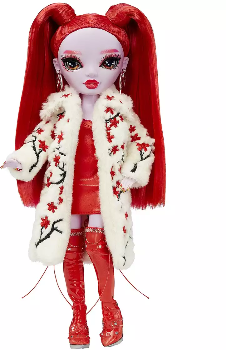 Кукла Rainbow High Shadow Рози Редвуд 28 см красная 42181 с аксессуарами