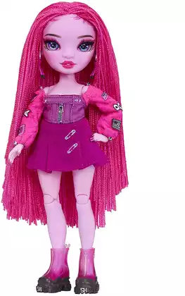 Кукла Rainbow High Shadow Пинки Джеймс 28 см фуксия 42185 с аксессуарами