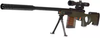 Механическая винтовка AWM с мягкими пулями и гильзами 84см 316
