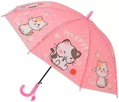 Зонтик розовый Котики Y526-55