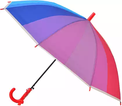 Зонтик разноцветный Цвета радуги Y526-47