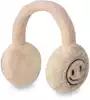 Мягкие Наушники Улыбка бежевые 058D-4218D
