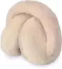Мягкие Наушники Улыбка бежевые 058D-4218D