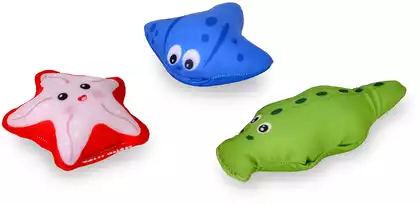 Игрушки антистресс для ванной 3 шт MegaToys