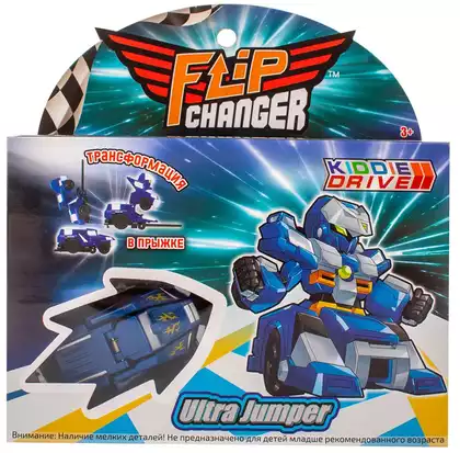 Игровой набор для детей Машинка-трансформер Flip Changer Ultra Jumper 106004